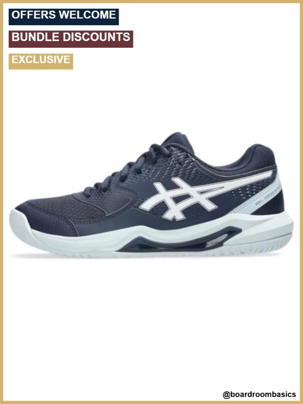 Women's Tennis Shoes with Gel Cushioning and Lace-Up Closure